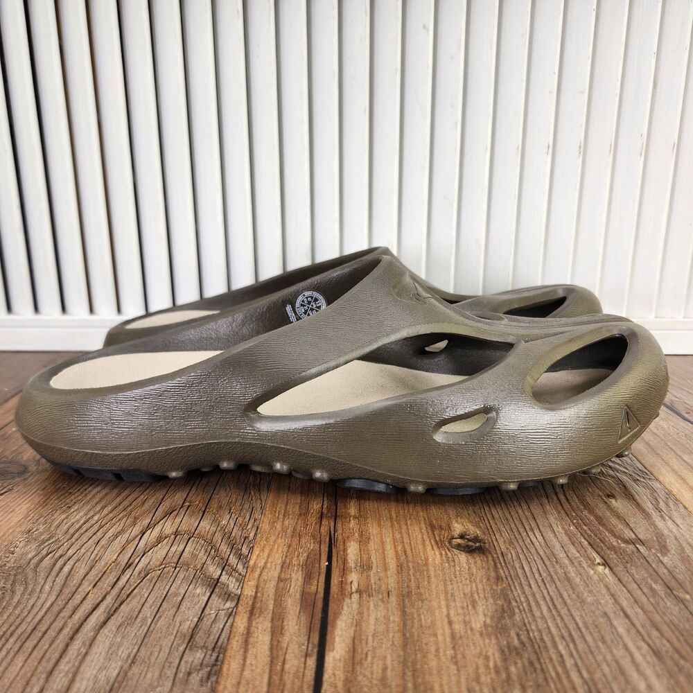 Keen Shanti Clogs Sandals Shoes Mens Sz 13 Canteen Plaza Taupe Slip On Outdoors